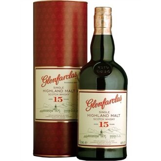 GLENFARCLAS 15Y 46% 0,7l (tuba)