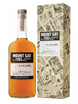 MOUNT GAY BLACK BARREL 43% 1l (karton)