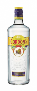 GORDONS DRY GIN 37,5% 1l (hola lahev)