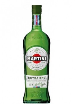 MARTINI EXTRA DRY  18% 1l (holá láhev)