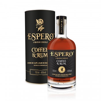 ESPERO CREOLE COFFEE & RUM 40%0,7l(tuba)