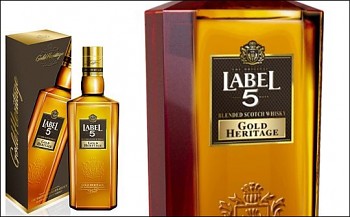 LABEL 5 GOLD HERITAGE 40% 0,7l (karton)