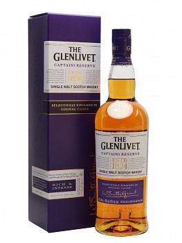 GLENLIVET CAPTAINS 40% 0,7l(karton)