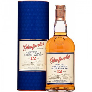 GLENFARCLAS 12Y 43% 0,7l (tuba)