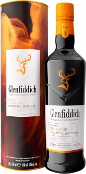 GLENFIDDICH FIRE CANE 43% 0,7l (tuba)