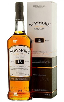 BOWMORE 15Y 43% 1l (karton)