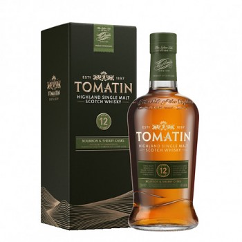 TOMATIN 12Y 43% 0,7l (karton)