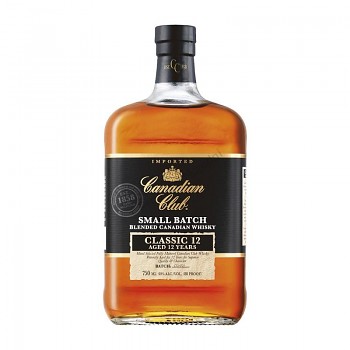 CANADIAN CLUB SMALL BATCH 12Y 40% 0,7l