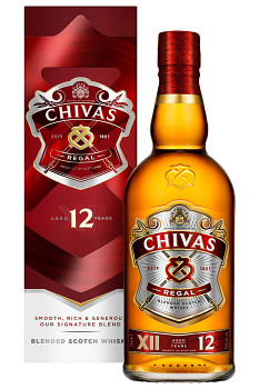 CHIVAS REGAL 12Y 40% 0,7l (karton)