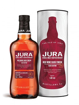 ISLE OF JURA RED WINE CASK 40%0,7l(tuba)