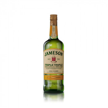 JAMESON TRIPLE TRIPLE 40% 1l(hola lahev)