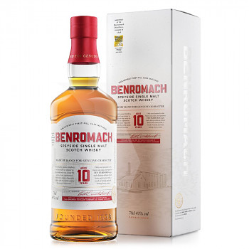 BENROMACH 10Y 43% 0,7l (karton)