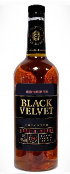 BLACK VELVET 8Y  40%  1l (holá láhev)
