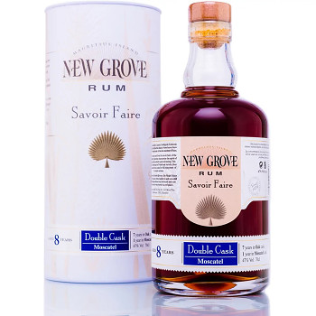 NEW GROVE 8Y MOSCATEL 47% 0,7l (tuba)