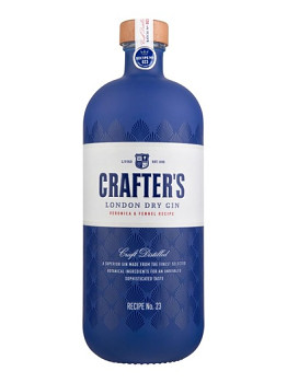 CRAFTERS LONDON GIN 43% 1l (hola lahev)