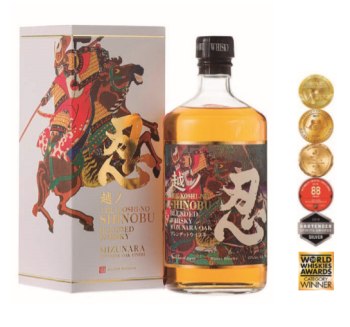 SHINOBU BLENDED WHISKY 43% 0,7l (karton)