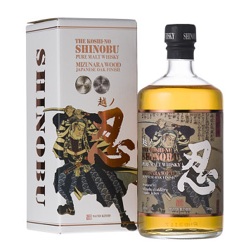 SHINOBU PURE MALT MIZUNARA 43%0,7l(karto