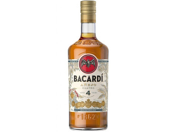 BACARDI ANEJO CUATRO 40%0,7l(holá lahev)