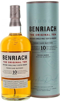 BENRIACH 10Y ORIGINAL TEN 43% 0,7l(tuba)