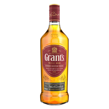 GRANT'S TRIPLE WOOD 40% 1l(hola lahev)