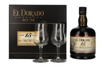 EL DORADO 15Y+2xSKLO 43% 0,7l (karton)