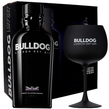 BULLDOG GIN + SKLO 40% 0,7l (karton)