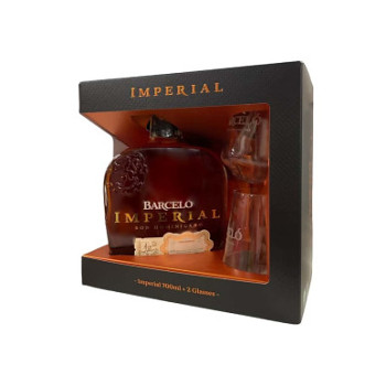 BARCELO IMPERIAL + SKLO 38% 0,7l(kazeta)