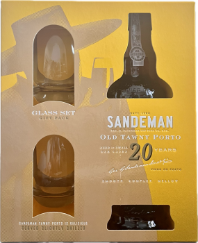 SANDEMAN TAWNY 20Y SKLO 20%0,75l(karton)