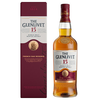 GLENLIVET 15Y 40% 0,7l (karton)