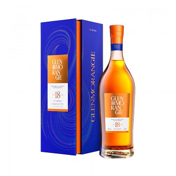 GLENMORANGIE 18Y 43% 0,7l (kazeta)